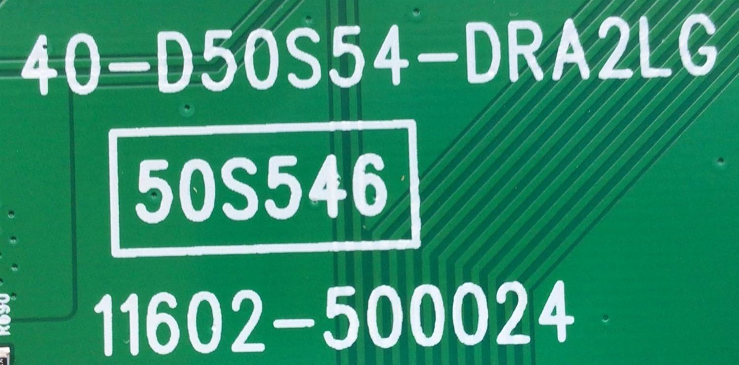 LED DRIVER PARA TV TCL QLED / NUMERO DE PARTE 30835-000003 / 40-D50S54-DRA2LG / V8-R51MT02-LC5V002 / 11602-500024 / 50S546 / V8-R51MT02-LC5V002(E5ED) / PANEL LVU500NDDJ HS9W00 V1 / DISPLAY CV500U2-L02 / MODELO 50S546 - Imagen 3
